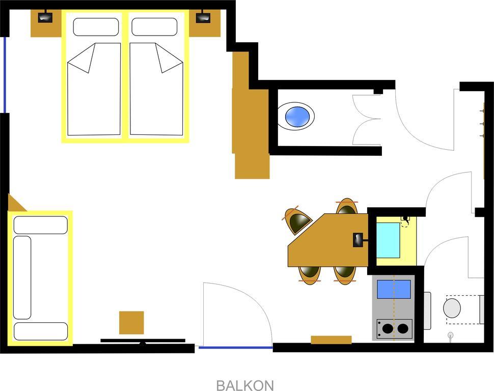 Haus Hintertux Hotel Værelse billede